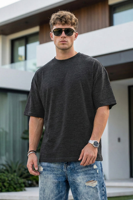 Anthra Plain Oversized T-shirt